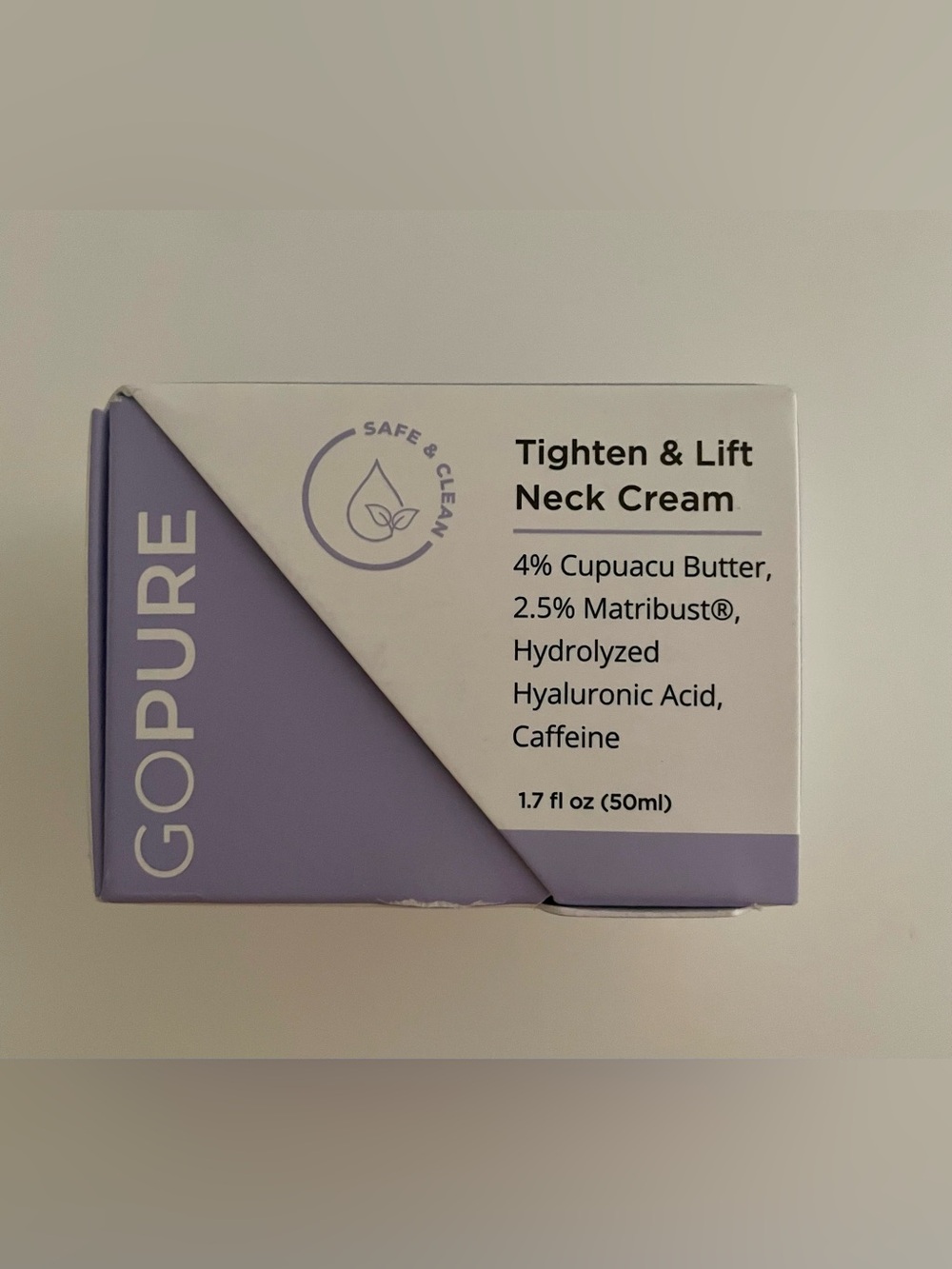 Gopure Tighten & Lift Neck Cream - Lavender